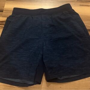 Lululemon Athletica Dark Blue Athletic Short 7”